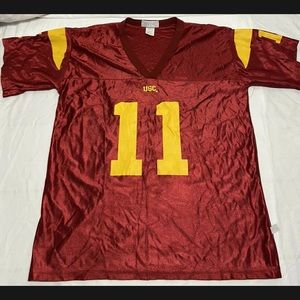 USC Trojans #11 Mat Leinart Jersey a third Street NCAA sz Youth YXL18